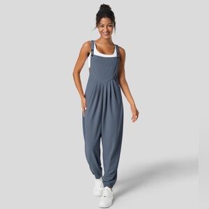 Halara Waffle Casual Jogger Overalls